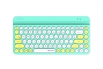 Безжична клавиатура A4tech Fstyler FBK30, Bluetooth, 2.4G, Стойка за телефон, Кирилизирана, Авокадо