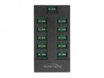 RGB хъб Delock, 10 портов ARGB LEDs, Черен