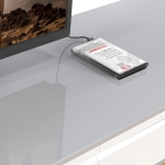 Orico прозрачна външна кутия за диск Storage - Case - 2.5 inch USB 3.0 transparent - 2139U3-CR