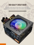 Aigo захранващ блок PSU 600W - Warrior AK600 RGB