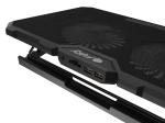 Стойка Fury Gunbai G3 Laptop Cooling Pad 14.1-17.3" 2 fans, RGB LED Light, 2 USB