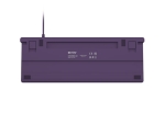 Клавиатура Fury Gaming Keyboard Kanabo K2, US layout, White backlight, Mechanical, Grey-Violet