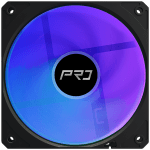 Asrock Pro 240 ARGB, AiO liquid cooler, 240 mm radiator, AM5, AM4, LGA1851, LGA1700, 90-APRA36-BAAGA6, Black, 6Y