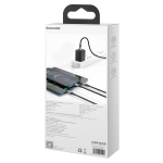 Кабел Baseus Superior 3 в 1 USB-C към Lightning, microUSB и USB-C, 1.5м CAMLT-SC01 - черен