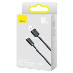Кабел Baseus CALD000716 Dynamic Series USB Type A към USB Type C 100W 2м сив