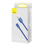 Кабел Baseus Crystal Shine USB Type A към USB Type C 100W 2м CAJY000503 - син
