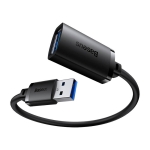 Удължителен кабел Baseus  AirJoy Series USB 3.0 мъжки към женски 1м B00631103111-00 - черен