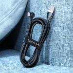 Лента за организиране на кабели Baseus Rainbow Circle Velcro Strap, 3 м, ACMGT-F0G - сива