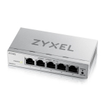 Комутатор ZyXEL GS1200-5 v3, 5 Port Gigabit webmanaged Desktop Switch