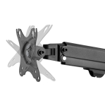 Стойка Neomounts Flat Screen Desk Mount (stand/grommet) for 2 screens