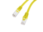 Кабел Lanberg patch cord CAT.6A U/UTP LSZH CU 0.25m Fluke Passed, Yellow