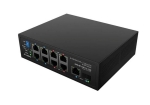 Комутатор Lanberg Switch ILFE-8P-1Ge-1S-120 POE 4 x BT 4 x AT SFP/ETH DIN Unmanagment Fast Ethernet