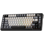 ROYAL KLUDGE RK L75 Knight Black Gaming Keyboard Cream switch