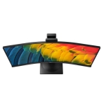 Монитор Philips 34B1U5600CH, 34" Curved 1500R, VA, WLED, 3440x1440@120Hz, 4ms GtG, 350cd m/2, 3000:1, 50m:1 DCR, Adaptive Sync, FlickerFree, Low Blue Mode, 5Wx2, Webcam 5MP, Tilt, Height Adjust, Swivel, HDMI, DP, USB hub, KVM, RJ45