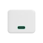 HAMA Комплект бързо мини зарядно с USB-C кабел за зареждане, PD, 20W, 1 м, бяло