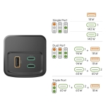 HAMA Външна батерия “High Power”, 150 W, 24000 mAh, 2x USB-C, USB-A, бързо зареждане