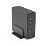 HAMA Зарядна станция 140W, USB-C, 3 порта, GaN, Power Delivery (PD)