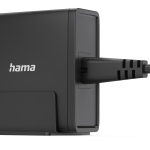 HAMA Зарядна станция 140W, USB-C, 3 порта, GaN, Power Delivery (PD)