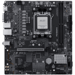 MSI PRO B840M-B, mATX, Socket AM5, 2x DDR5 Dual Channel DDR5 up to 8000(OC)MHz, 1x PCIe x16 slot, 2x M.2 slot, 2x USB 2.0, 4x USB 5Gbps, HDMI, VGA, 7.1 HD Audio, 2.5G LAN, 3Y