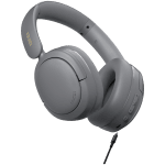 Edifier W800BT SE Wireless Over-Ear Headphones, 40mm Dynamic Titanium-Coated Drivers, BT V5.4, Multipoint Connection, AI Call Noise Reduction, Up To 45H Battery, USB-C, Gray