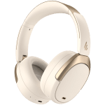 Edifier WH950NB Wireless Over-Ear Headphones, 40mm Dynamic Titanium-Coated Drivers, BT V5.4, ANC, Hi-Res Audio Certification, Up To 80H Battery, USB-C, Ivory