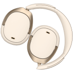 Edifier WH950NB Wireless Over-Ear Headphones, 40mm Dynamic Titanium-Coated Drivers, BT V5.4, ANC, Hi-Res Audio Certification, Up To 80H Battery, USB-C, Ivory