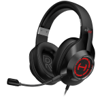 Edifier G2 II USB Gaming Headset, 50mm drivers, Virtual 7.1 Surround, RGB lighting, Noise-Canceling Microphone, Black