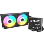 COUGAR Poseidon Vistek Pro ARGB 240 AiO Liquid Watercooling - Black