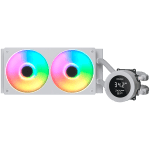 COUGAR Poseidon Vistek ARGB 240 AiO Liquid Watercooling - White