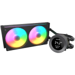COUGAR Poseidon Vistek ARGB 240 AiO Liquid Watercooling - Black