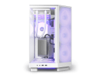 Кутия NZXT H6 Flow RGB Matte White - Middle Tower