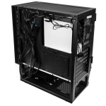 Кутия Kolink Observatory MX Mesh ARGB TG Mid-Tower, Черна/Бял
