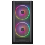 Кутия Lian-Li LANCOOL 216, RGB, Mid-Tower, Tempered Glass, Черна