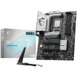 MSI PRO B860 GAMING PLUS WIFI, ATX, LGA 1851, 4x DDR5 Dual Channel DDR5 up to 8600(OC)MHz, 4x PCIe x16 slot, 3x M.2 slot, 4x USB 2.0, 2x USB 5Gbps, 2x USB 10Gbps, 1x USB 40Gbps Type-C, HDMI, DP, 7.1 HD Audio, 5G LAN, WiFi, BT, 3Y