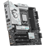 MSI PRO B860M GAMING PLUS WIFI, mATX, LGA 1851, 4x DDR5 Dual Channel DDR5 up to 8600(OC)MHz, 4x PCIe x16 slot, 3x M.2 slot, 2x USB 2.0, 2x USB 5Gbps, 1x USB 10Gbps, 1x USB 5Gbps Type-C, HDMI, DP, 7.1 HD Audio, 5G LAN, WiFi, BT, 3Y