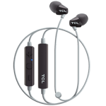 TCL In-ear Bleutooth Headset, Frequency of response: 10-22K, Sensitivity: 105 dB, Driver Size: 8.6mm, Impedence: 16 Ohm, Acoustic system: closed, Max power input: 20mW, Connectivity type: Bluetooth only (BT 4.2), Color Phantom Black