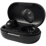 Silicon Power Blast Plug BP80 Earbuds Audio Wireless Headset, Bluetooth 5.0 True Wilreless earbuds, 4.5rs work, 70hrs standby, Bluetooth 5.0, IPX4, magnetic lid charging case, Black