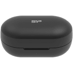 Silicon Power Blast Plug BP80 Earbuds Audio Wireless Headset, Bluetooth 5.0 True Wilreless earbuds, 4.5rs work, 70hrs standby, Bluetooth 5.0, IPX4, magnetic lid charging case, Black