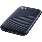 WD 2TB My Passport SSD - Portable SSD, up to 1050MB/s Read and 1000MB/s Write Speeds, USB 3.2 Gen 2 - Midnight Blue