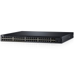 Dell Networking X1052P Smart Web Managed Switch, 48x 1GbE (24x PoE - up to 12x PoE+) 4x 10GbE SFP+