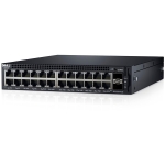 Dell Networking X1026 Smart Web Managed Switch, 24x 1GbE and 2x 1GbE SFP ports