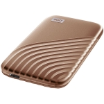 WD 2TB My Passport SSD - Portable SSD, up to 1050MB/s Read and 1000MB/s Write Speeds, USB 3.2 Gen 2 - Gold