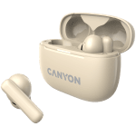 CANYON headset OnGo TWS-10 ANC+ENC Beige