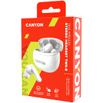 CANYON headset TWS-8  ENC White