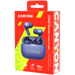 CANYON headset OnGo TWS-10 ANC+ENC Purple