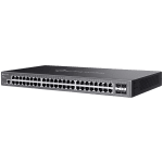 TP-Link SG3452 Omada 48-Port Gigabit L2+ Managed Switch with 4 SFP Slots, 48× Gigabit RJ45 ports and 4× Gigabit SFP slots, Static Routing, VLAN, ACL, QoS, IGMP Snooping, ERPS, Zero-TouchProvisioning, Omada APP