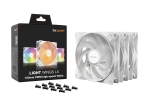 be quiet! комплект вентилатори Fan Pack 3-in-1 3 x 120mm - LIGHT WINGS LX 120mm PWM high-speed White Triple-Pack