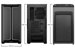 be quiet! кутия Case ATX - Pure Base 501 DX Black