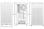 be quiet! кутия Case ATX - Pure Base 501 LX White