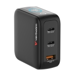 Зарядно устройство Verbatim Mini GaN Charger 100W with Display